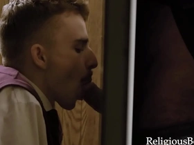 My naughty sin in confession booth- ryan jacobs, teddy torres