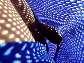 Wearing see through mesh shorts without lining in public