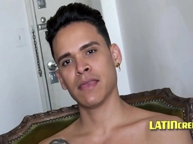 Cute singer moans with a cock buried in his butt