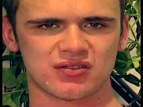 Hot turkish cum gun adrian playing with his balls