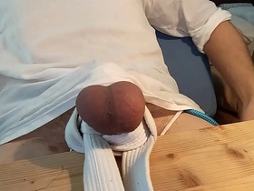 Holzhammer auf meine eier