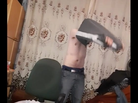 Taking off clothes