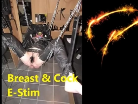 062 breast & cock e-stim.