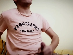 Young 18 year old gay guy fingering himself