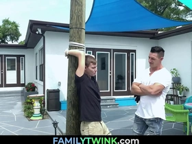 Little boy fucked while is tied at back yard.. johnny hunter, jax thirio