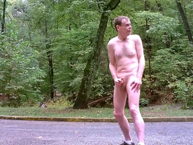 Fuck my ass with anal beads in park road near canine park 09-15