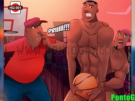 Astros do basquete 01 - treinamento duro