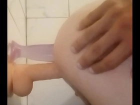 Double dildo penetration