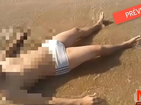 Macho na praia e o outro no seu barraco - previa