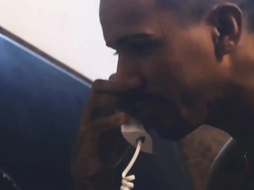 Recepcionista do hotel arrombando meu cu.