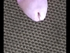 Showing off cock