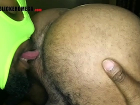 Gay black male rimming