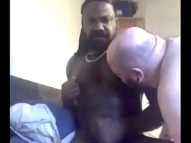 Black muscle white chub nippleplay preview