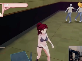 Shark tank: cursed panties - mall girl vs zombie mannequins (demo playthrough)