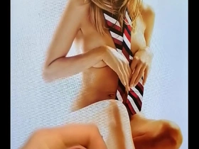 Cumming over jennifer aniston
