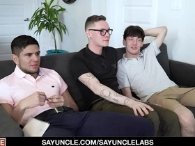 Adorable young twinks love anal sex