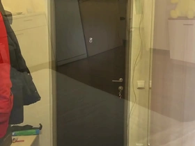 Dropped the towel in front of the courier falcon al alice bast - 67