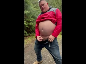 Jacking off in the redwoods