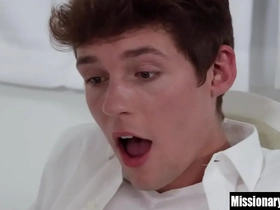 Young gay licked and fucked by mormon pastor