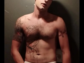 Hot white huge cock cocktease lingerie massive dick jerking