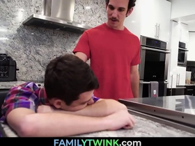 Familytwink.com ⏩ step dad exploding his stepson's bottom at breakfast - dakota lovell, greg mckeon