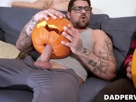 Beefy step father barebacks cute