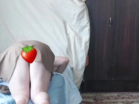 Hot amateur sissy makes mtf content in her private room big booty big ass big butt crossdresser