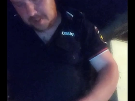 Russian gay with tattooed legs, pubis and even a dick loves to shoot amateur porn on a smarton camera!