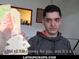 Two hot young latin boy picked up fucked for money pov - conera, ramiro