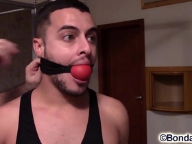 Matheus gag test - several gags styles and bondage scenes compilation
