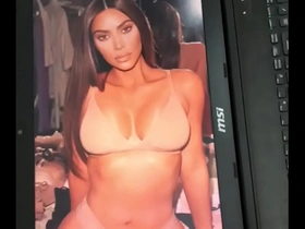 Kim kardashian cum tribute