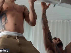 Working out is what (william seed, franky maloney) do everyday but today is more sexually romantic - men - follow and watch william seed at www.men.com/william