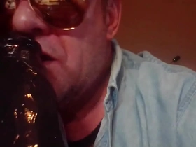 Sexually sucking a bbc