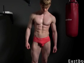 Casting - perfect muscular boy