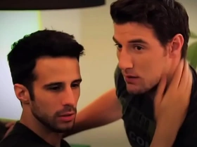 Hot guys kissing each other during truth and dare