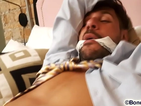 Diogo nasser in bondage tied up gagged from bondageman.us