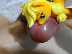 [eronekokun] - mlp applejack licking my carrot