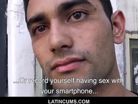 Latincums.com - young amateur latino model boy fucked for cash pov