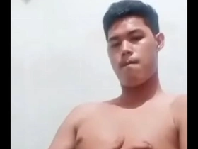 Filipino twink jerking off 2