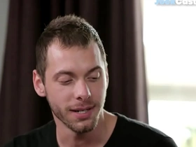 Casting jock pounded after assfingered and giving blowjob