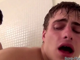 Submissive preston ettinger peed on several dudes and fucked