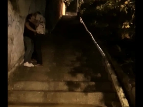 Erotic tales #2 - stranger in a staircase