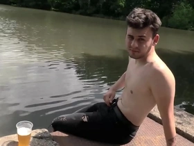 Vojta chills by the pond and a random guy passes offers him money to fuck his ass - bigstr