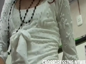 Nothing get me harder than wearing white lingerie