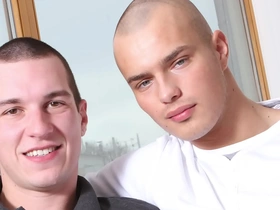 Damn! the guy with the shaved head is hot!