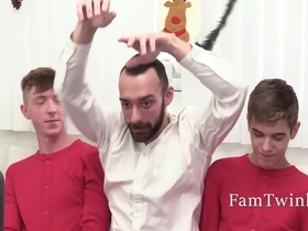 He gave easy access to his butts for christmas