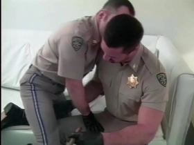 Nightstick #1 - american cops of the street turn to sucking cock