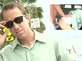 Baitbus - we out trolling for straight guys and hit the jackpot