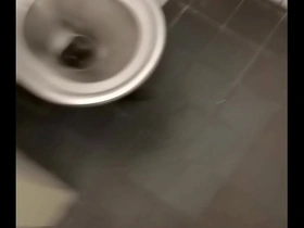 Public toilet piss
