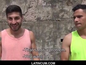 Latincum.com - straight latino boy & hot gay best friend fuck for cash